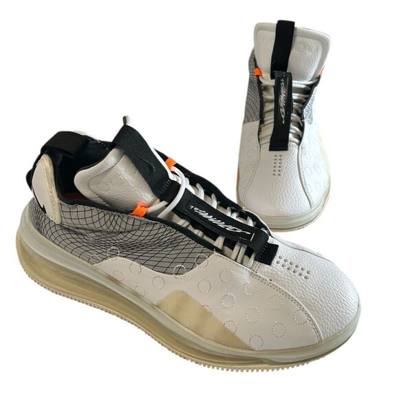 Nike Air Max 720 Waves D MS X BQ4430-100 White Running Shoes Sneakers Men Sz 11 - Picture 2 of 14